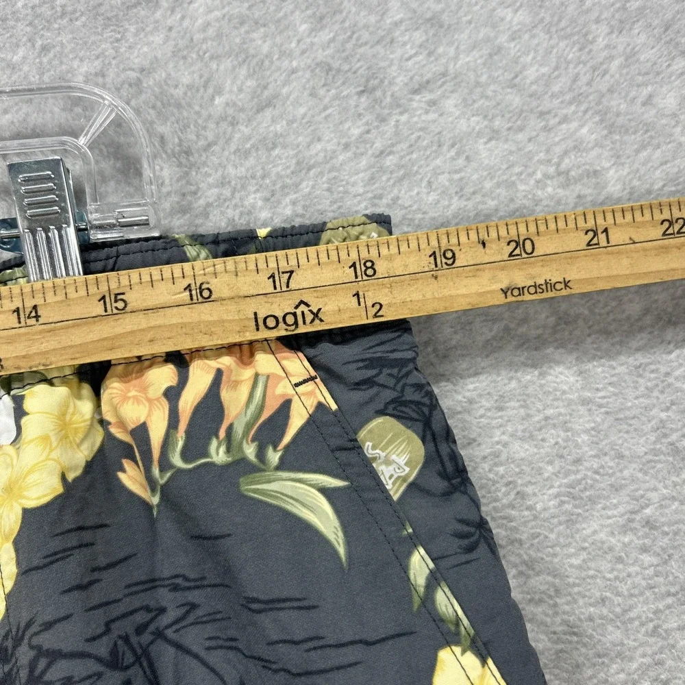 Tommy Bahama Swim Shorts Mens Large Hawaiian Tropical Slugger Baseball Relax Y2K